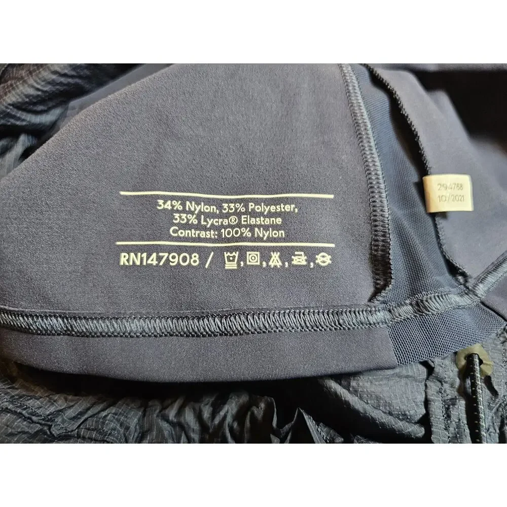 Outdoor Voices Navy Blue FrostKnit Hoodie Quarter Zip Jacket Women's XS - Picture 10 of 10